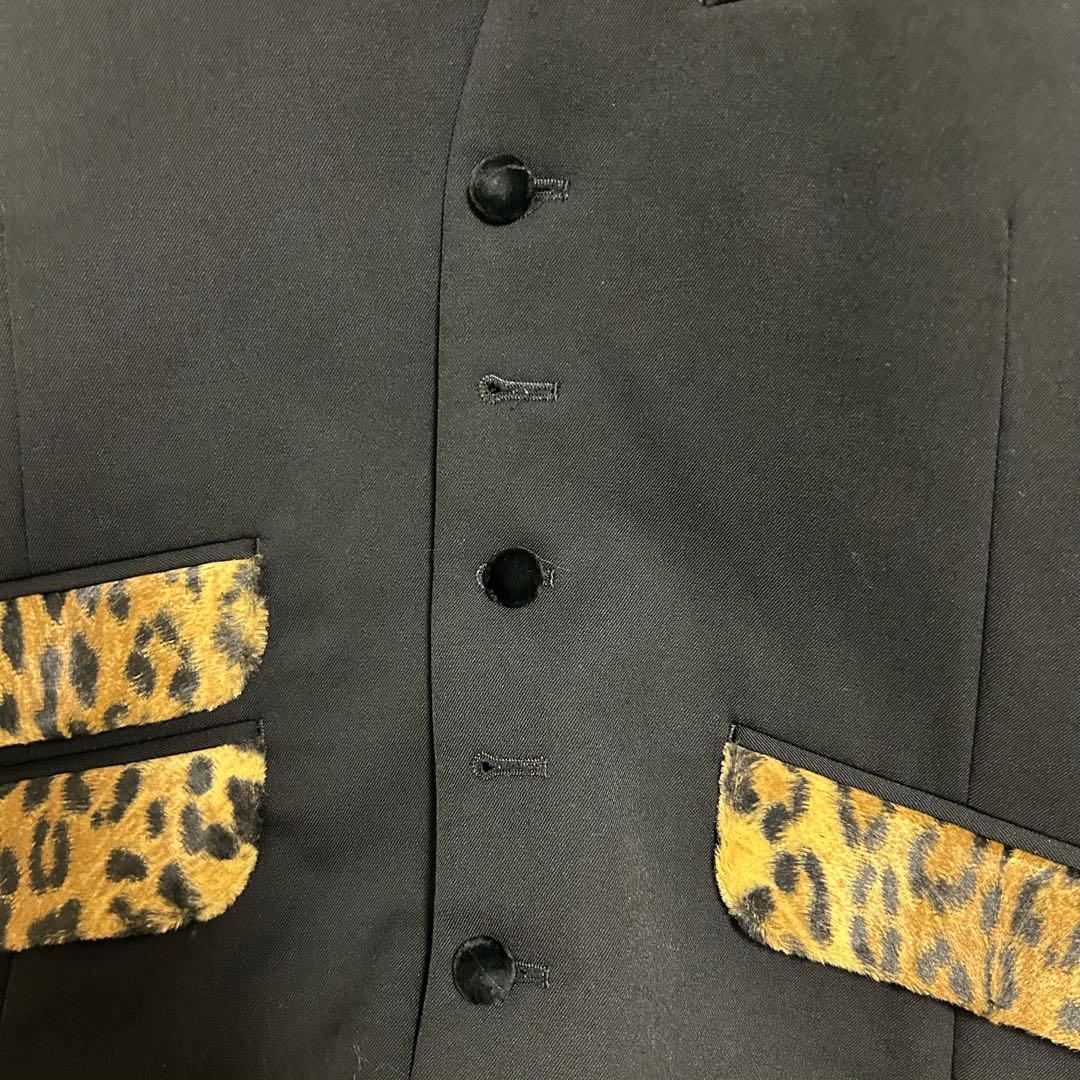 【美品】WACKOMARIA ワコマリア ベスト　パンツセットレオパード　M