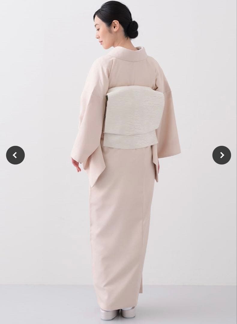 きものやまと　やまと可憐　色無地　桜香　洗える着物 淡いピンク　フォーマル　袷