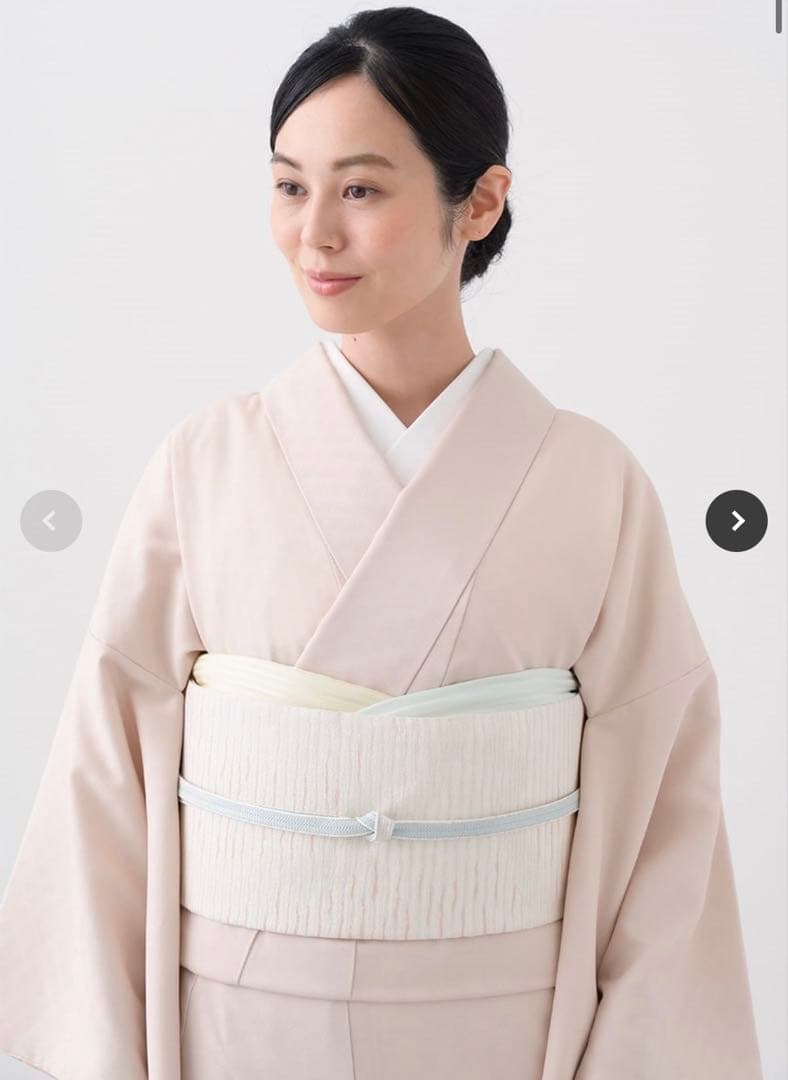 きものやまと　やまと可憐　色無地　桜香　洗える着物 淡いピンク　フォーマル　袷