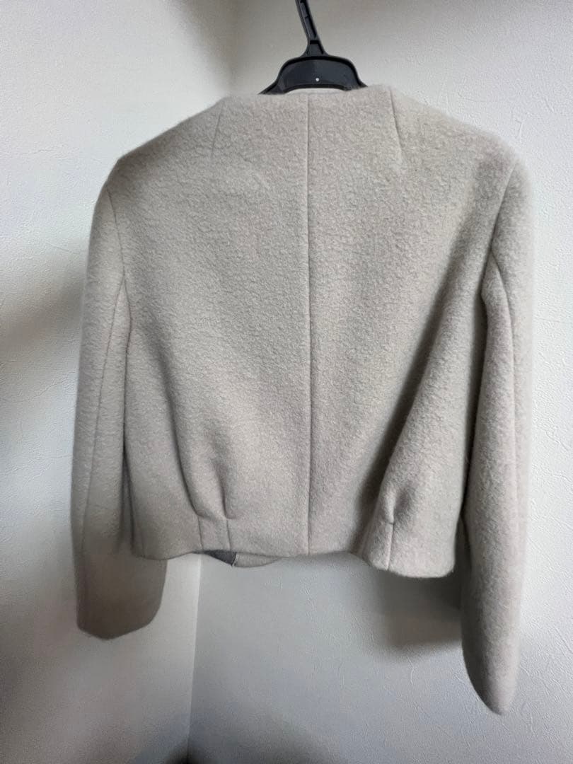 美品★トゥモローランドコレクション★ノーカラージャケット38