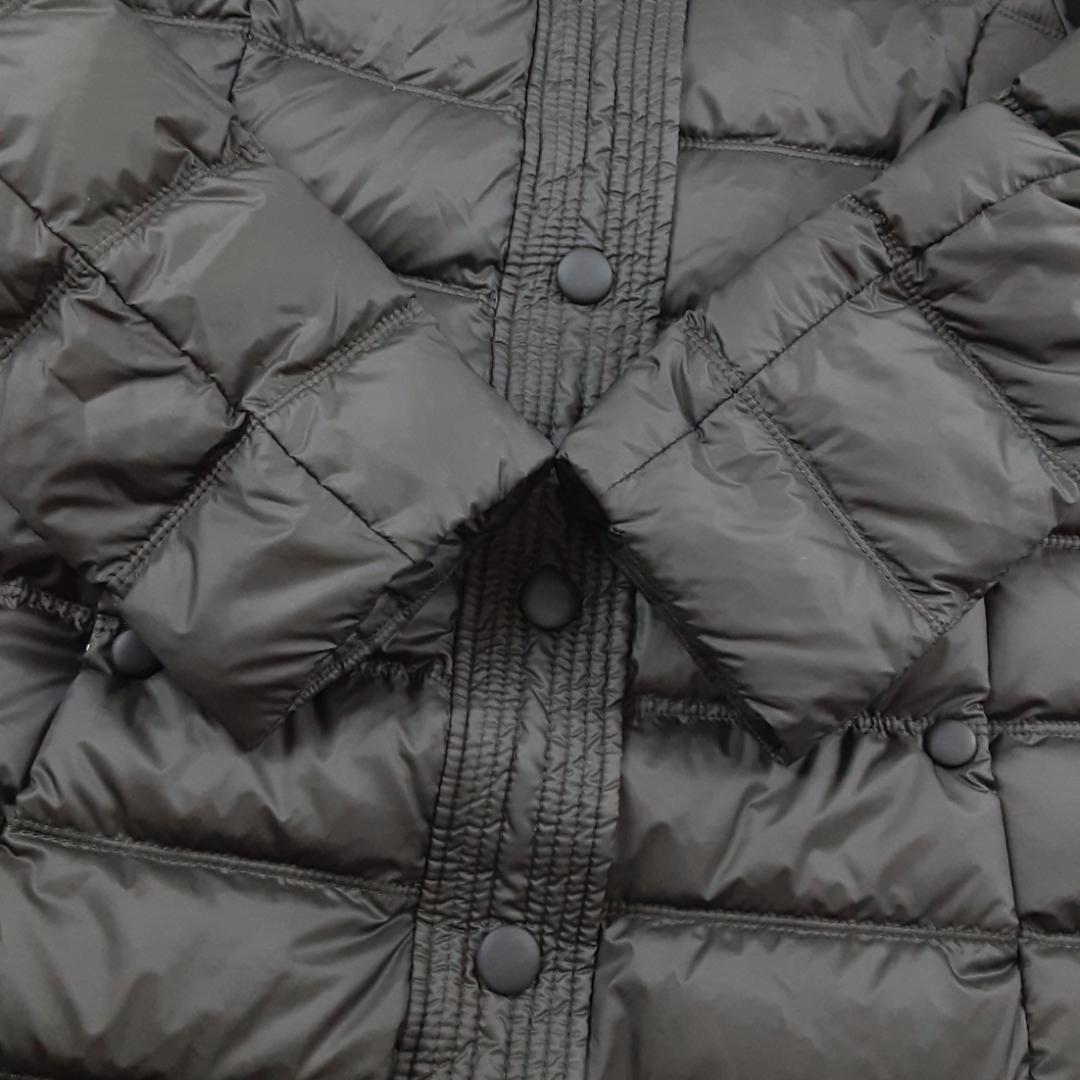 美品◎ARMANI COLLEZIONI アルマーニ ロングダウンコート 黒