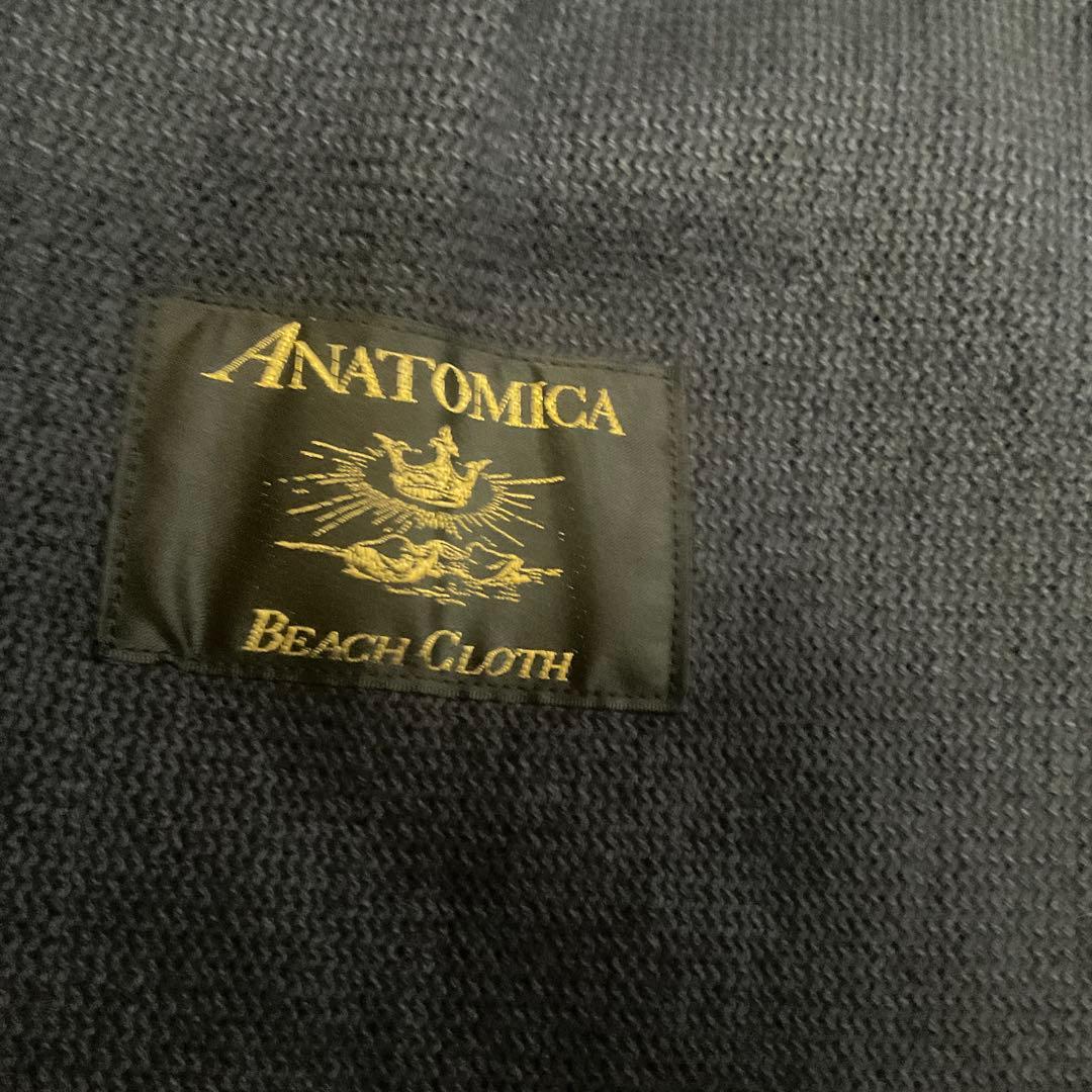 訳あり　ANATOMICA ネイビー ダブルブレストピーコート