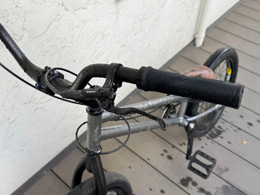 引取限定 クロモリ20インチストリートトライアル 完成車