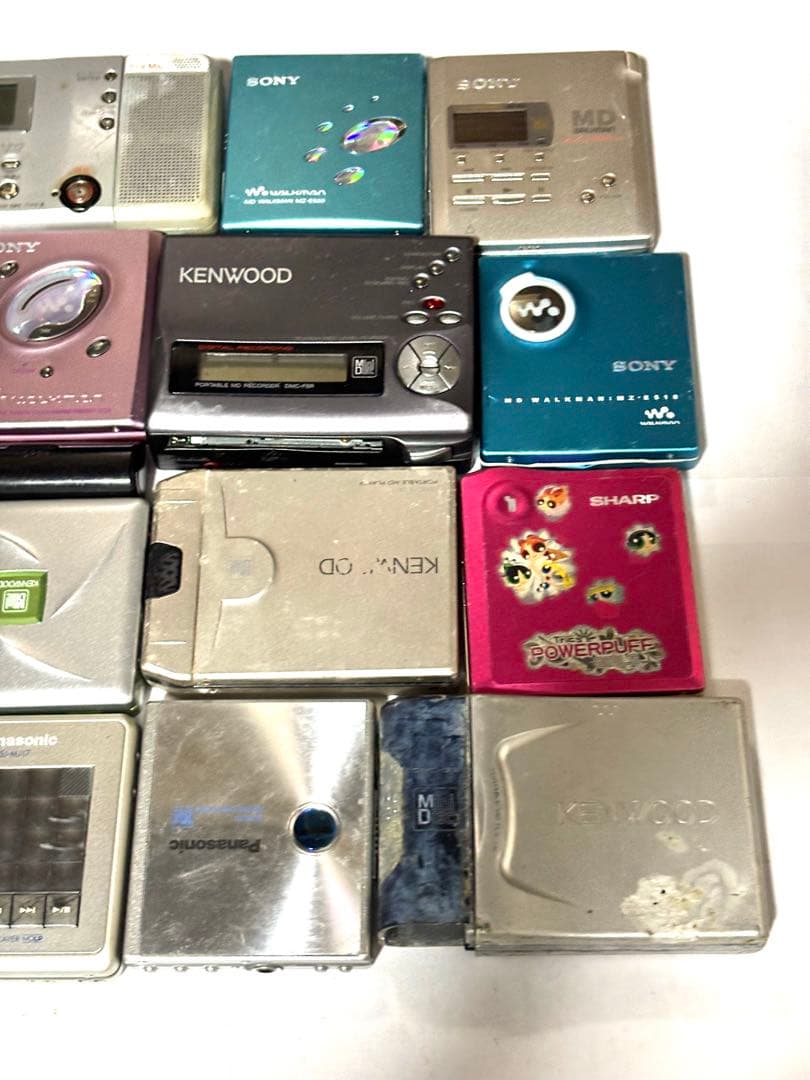 MDプレーヤー ジャンク品 24台 まとめセット