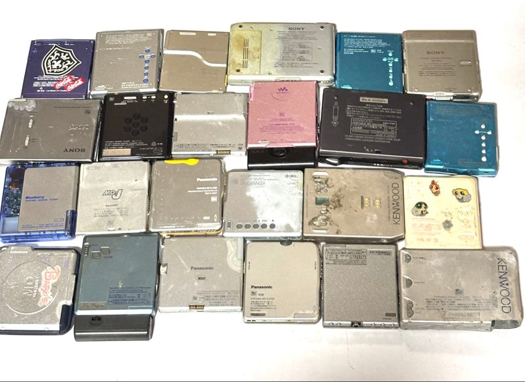 MDプレーヤー ジャンク品 24台 まとめセット