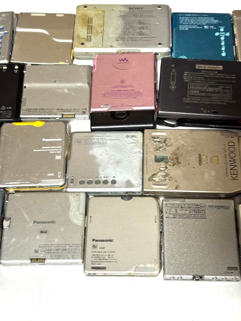 MDプレーヤー ジャンク品 24台 まとめセット