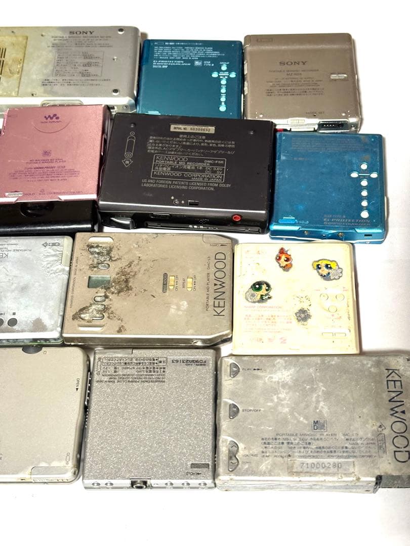 MDプレーヤー ジャンク品 24台 まとめセット