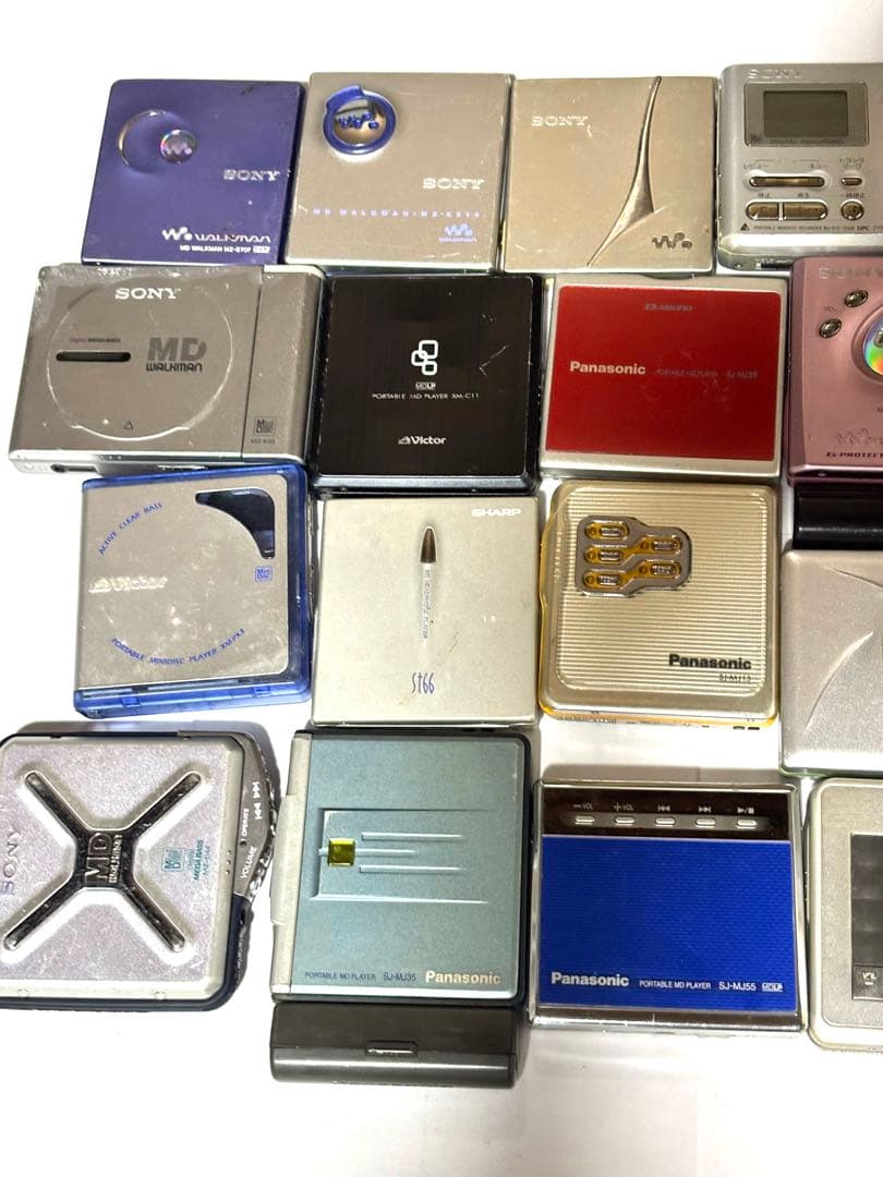 MDプレーヤー ジャンク品 24台 まとめセット