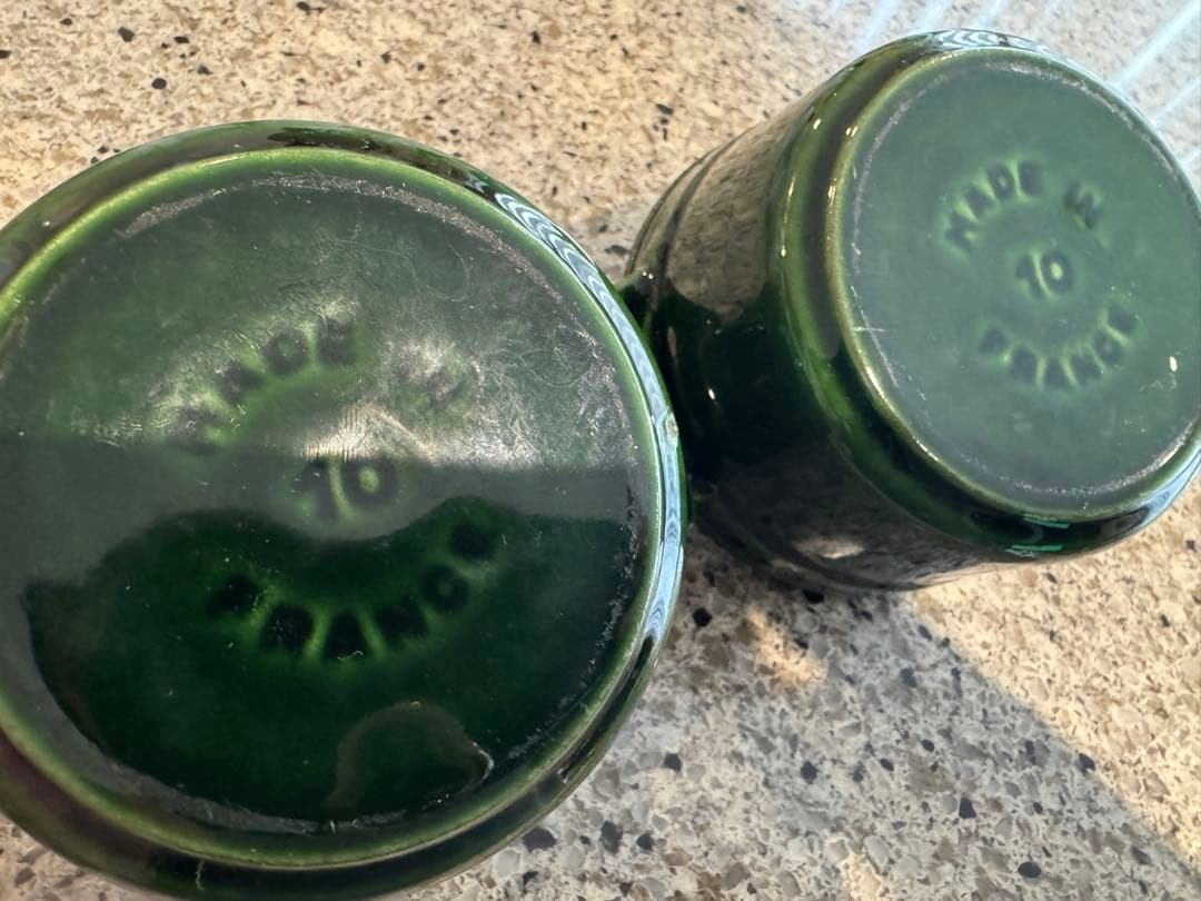 STAUB LA COCOTTE グリーン 　ストウブ　ココット　10センチ