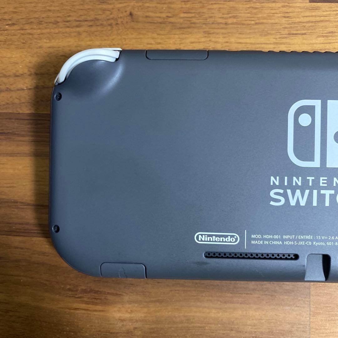 【送料無料】Nintendo Switch Lite本体 グレー 専用ケース付き