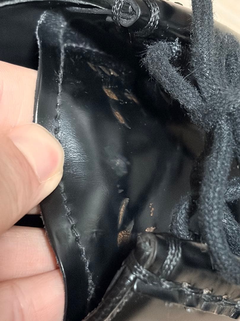 美品PRADA プラダ ダイアパソン ブラッシュドレザーシューズ 付属品