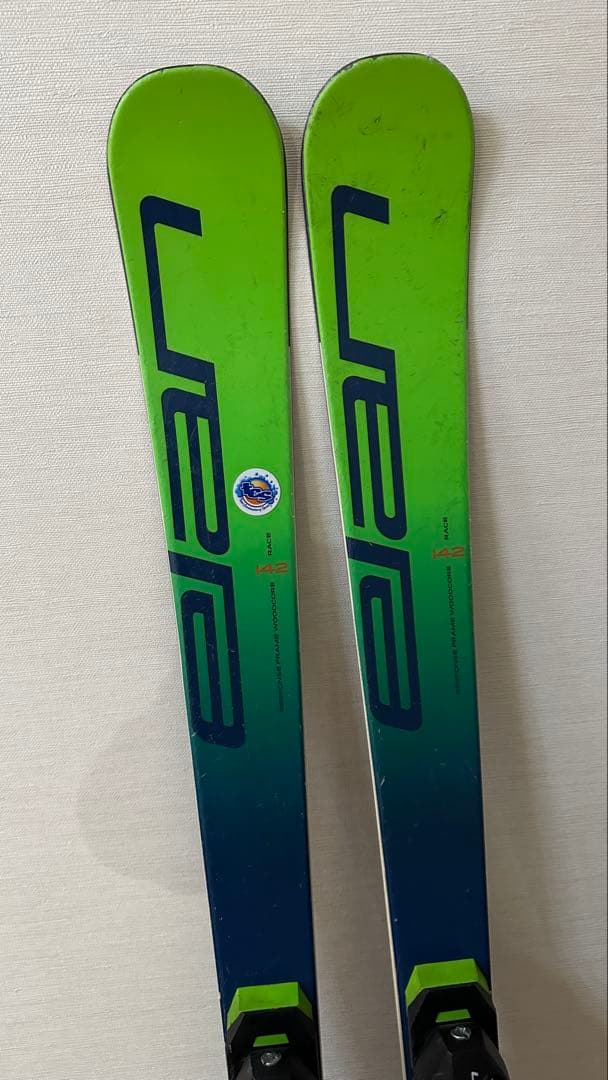 elan GSX142 ジュニア用GSスキー　チューン済