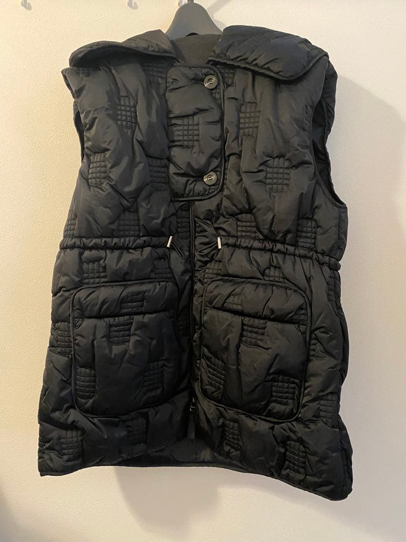 【新品未使用】ENFOLD CHECK-QUILT VEST