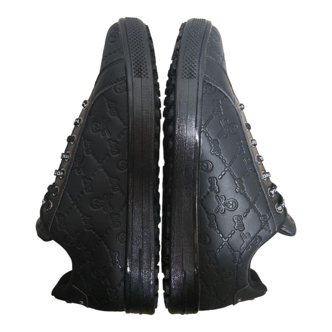 【大幅値下げ✨️28㎝】マーク＆ロナ エアロゾル ブラック×グラデ スカル 新品