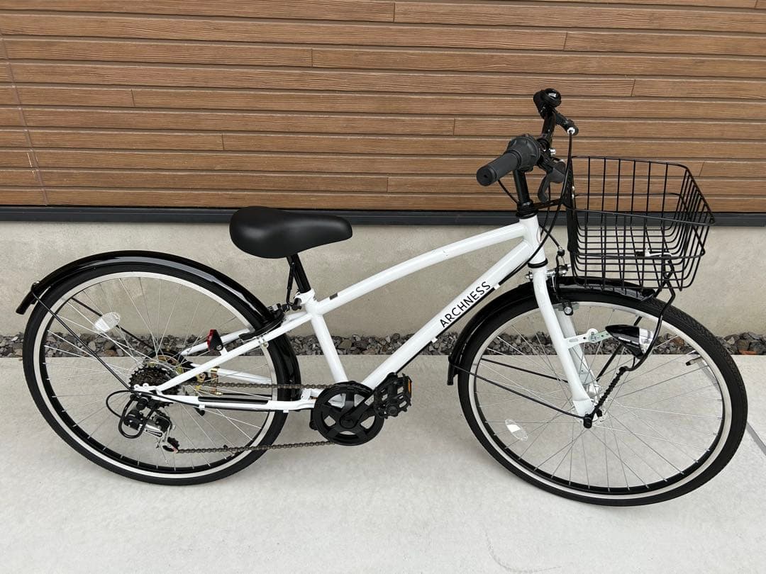 子供用自転車 24インチ　オートライト　鍵付き　シマノ６段変速　直接受渡し限定！