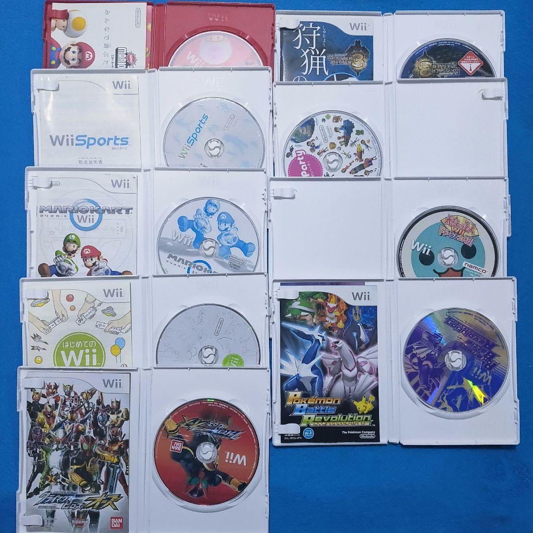 豪華❗️任天堂 Wii 太鼓の達人 マリオカート ポケモン 人気ソフト9本！