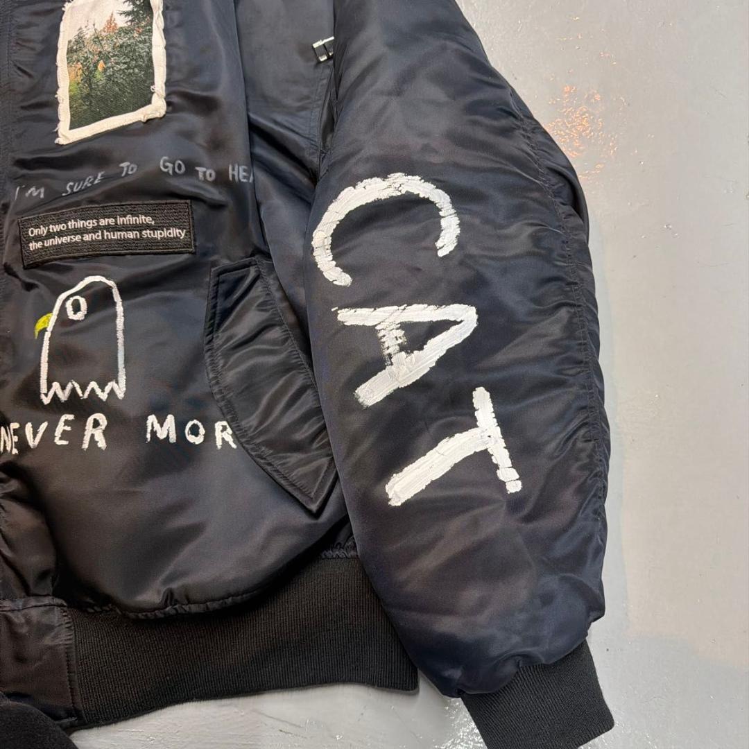 激レア　1点物！ guernika フリーサイズ MA-1 フライトジャケット