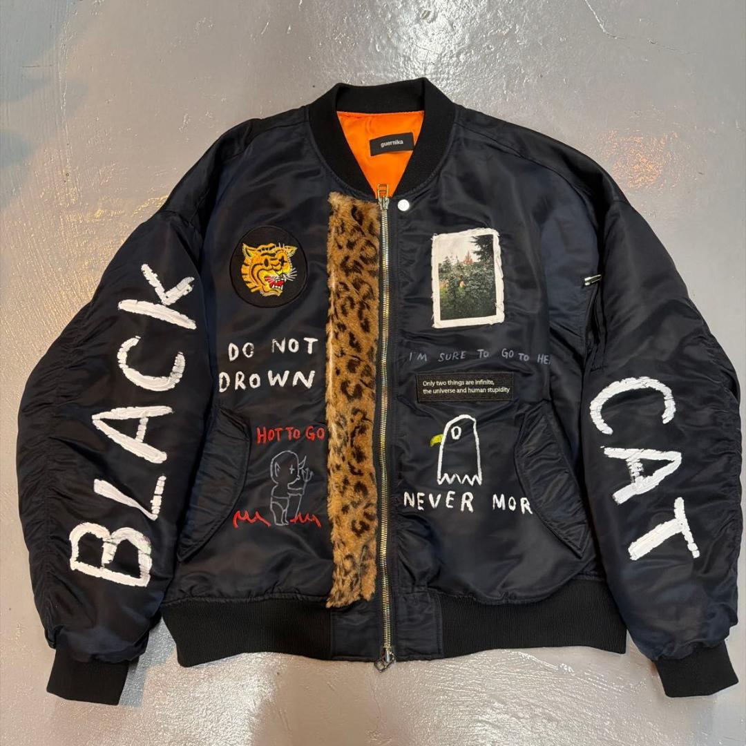 激レア　1点物！ guernika フリーサイズ MA-1 フライトジャケット