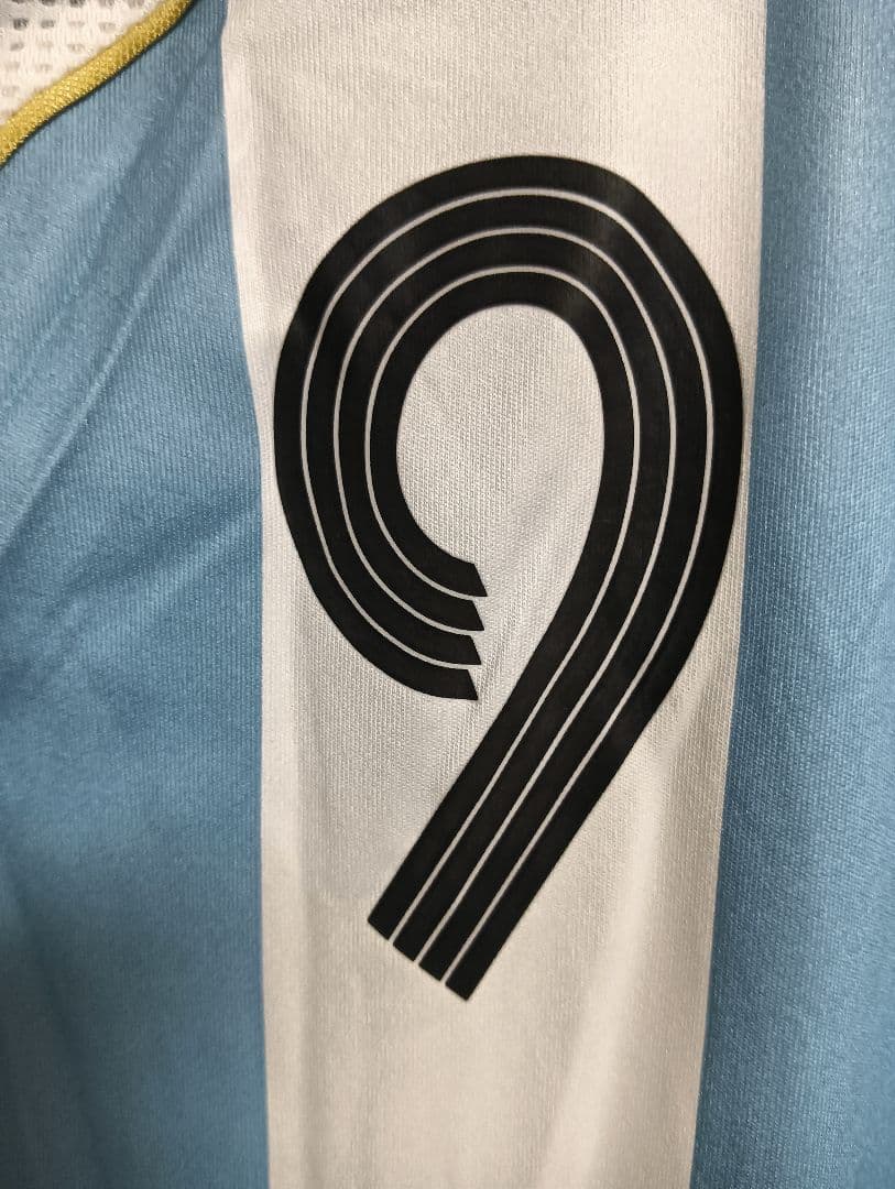 アディダス アルゼンチン代表 クレスポ ユニフォーム 06/07ホーム タグ付き