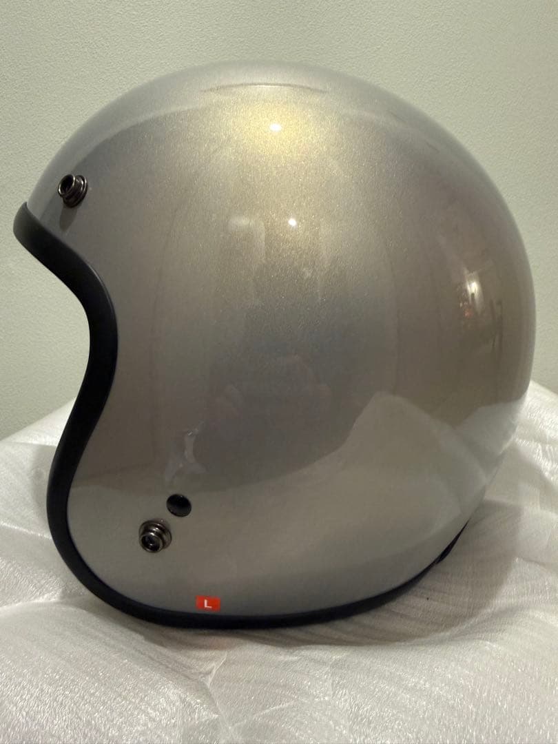ベスパの純正ジェットヘルメット モデル　(VERSILIA) sizeＬ