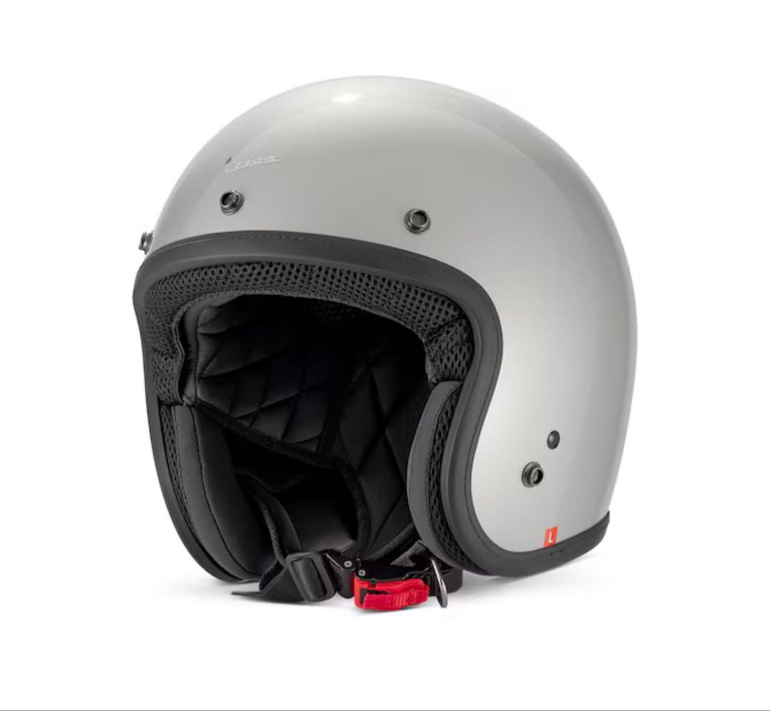 ベスパの純正ジェットヘルメット モデル　(VERSILIA) sizeＬ