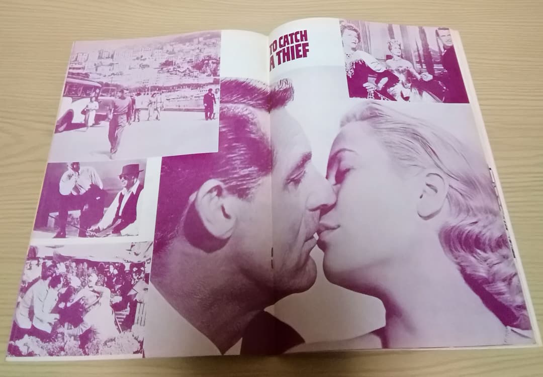 (レア)映画パンフレット「泥棒成金」※日比谷スカラ座　アルフレッド・ヒッチコック