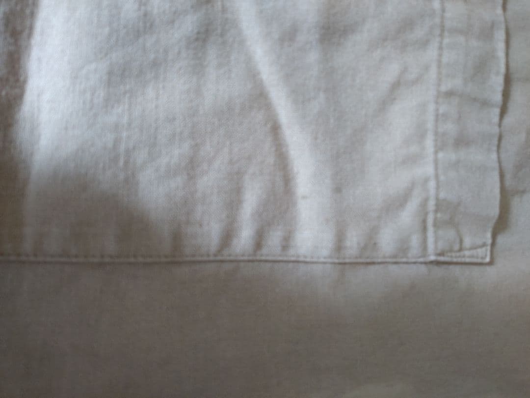 ネストローブ【UpcycleLino】オールインワン　サロペット　ベージュ