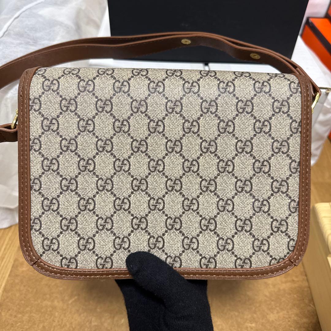 GUCCI グッチ GGキャンバス ショルダーバッグ ノベルティ