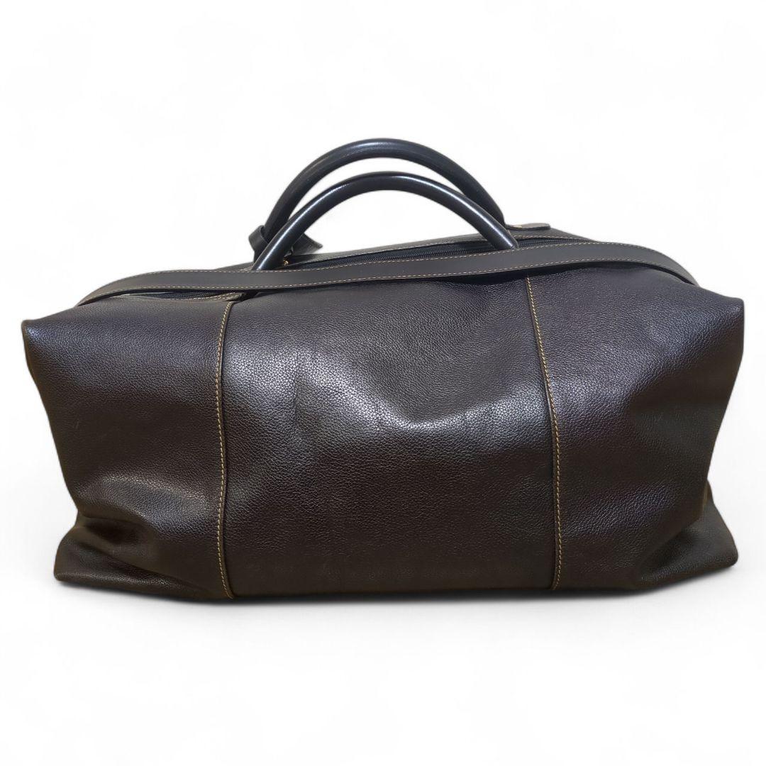 Dunhill ダンヒル ボストンバッグ 2way レザー 黒 大容量 ビジネス