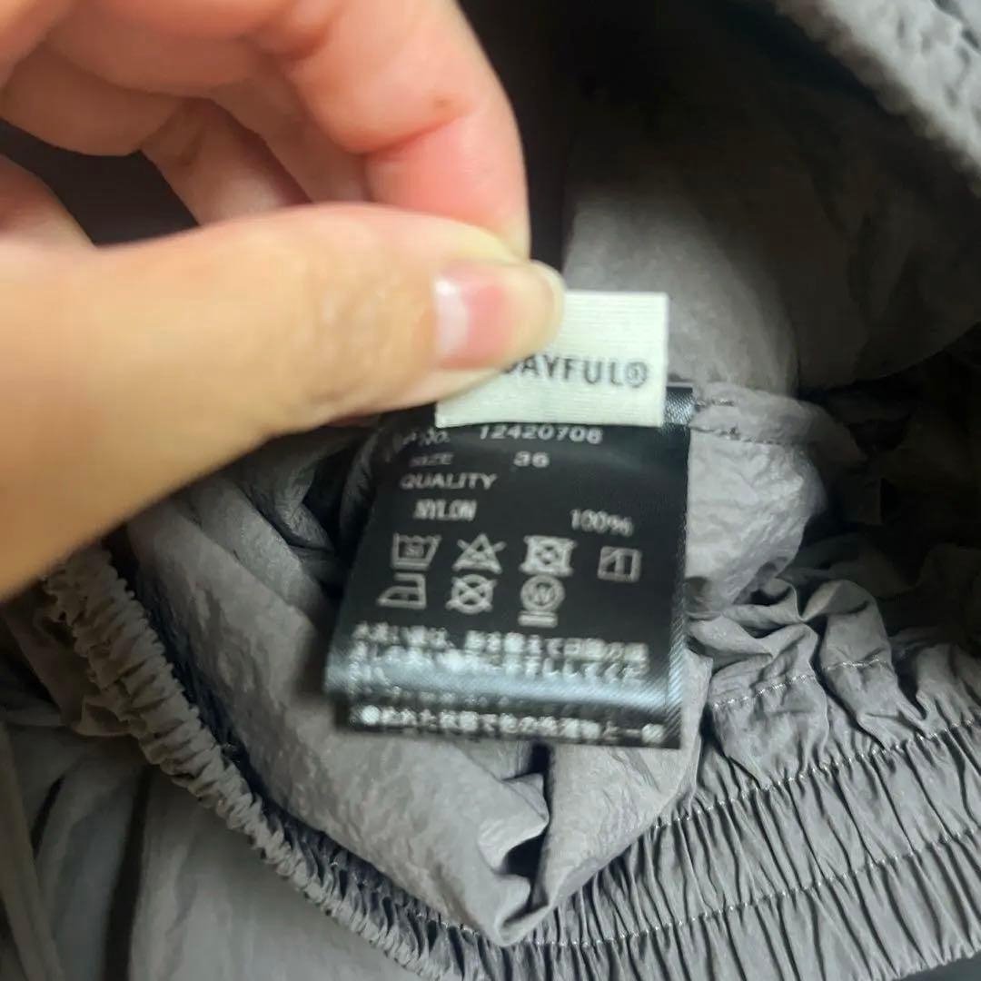 TODAYFUL ナイロントラックパンツ36