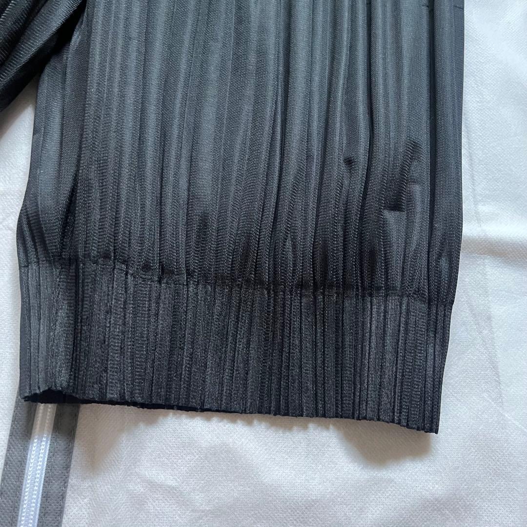 極美品♡プリーツプリーズ　ハーフパンツ　変形　　　切替え　黒　サイズ3 L 希少