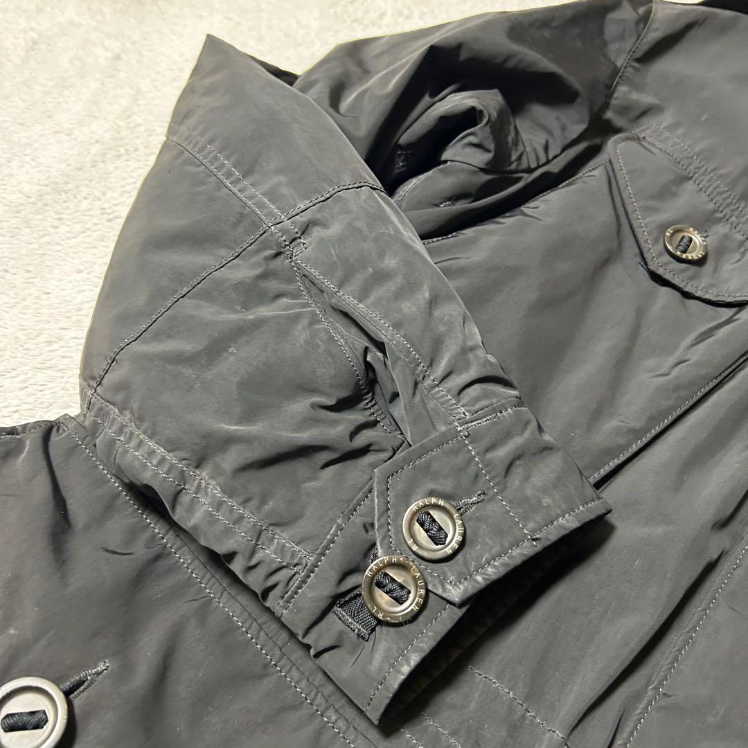 ポロラルフローレン M-65 ミリタリージャケット フィールドジャケット 黒 L