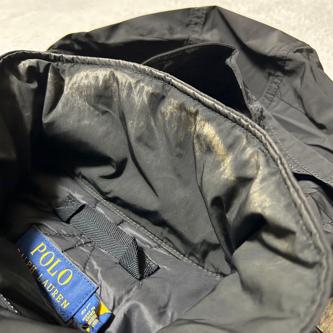 ポロラルフローレン M-65 ミリタリージャケット フィールドジャケット 黒 L