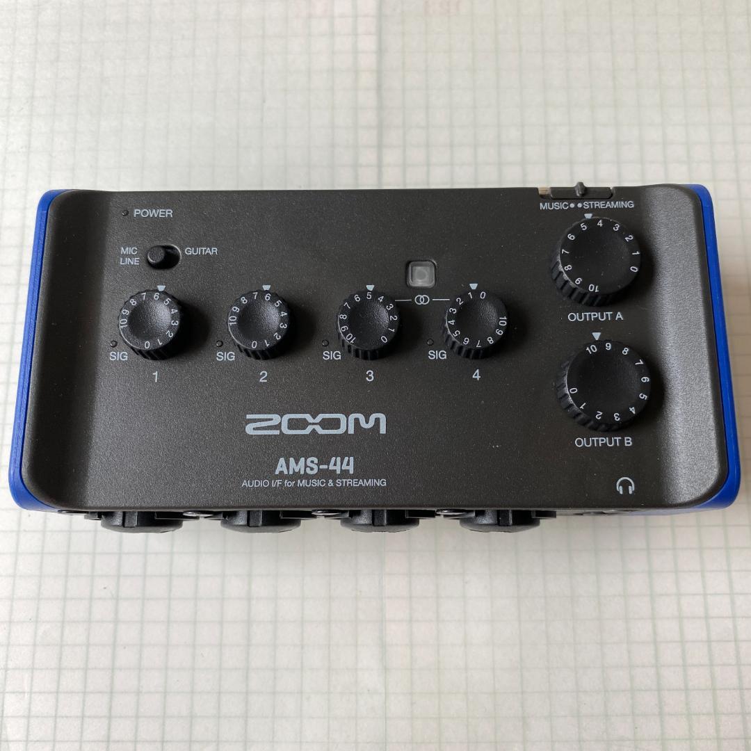 【美品・動作良好】ZOOMAMS-44オーディオインターフェイス配信録音用セット