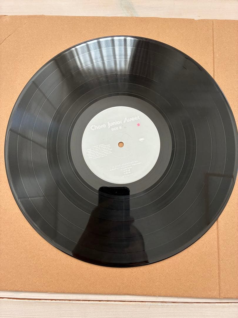 CHARA チャラ　レコード　junior sweet