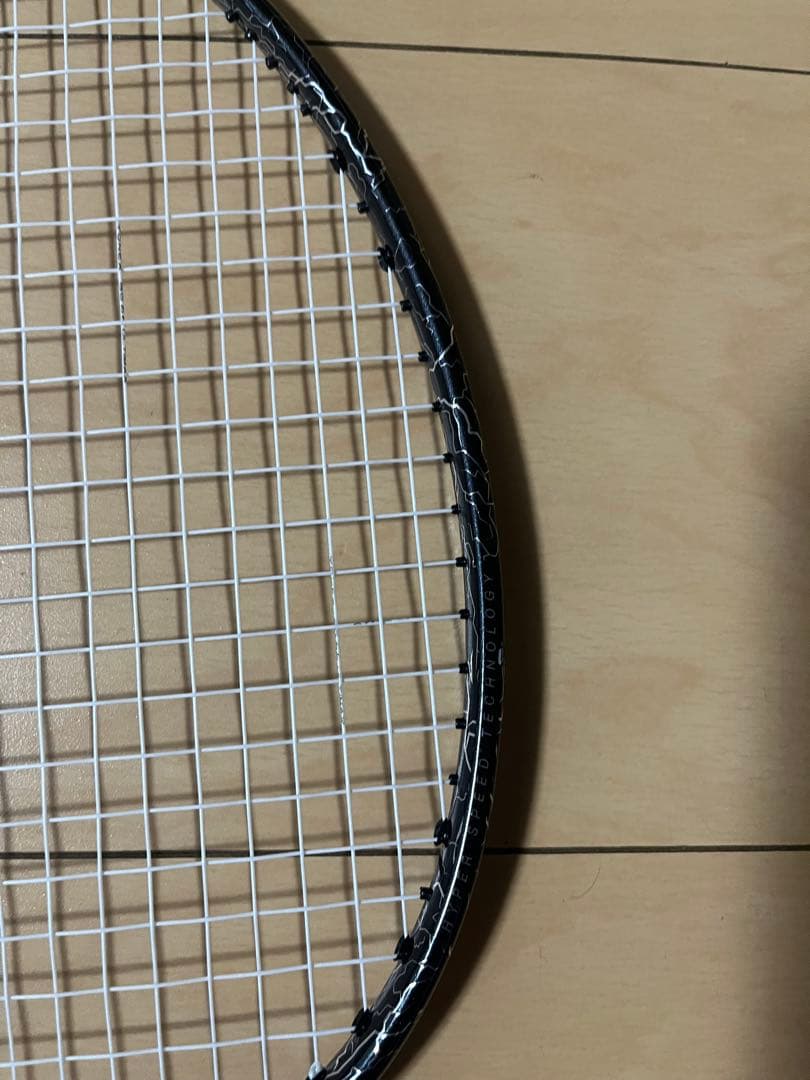 Wilson バドミントンラケット ベルテックス9000ブラック/ホワイト