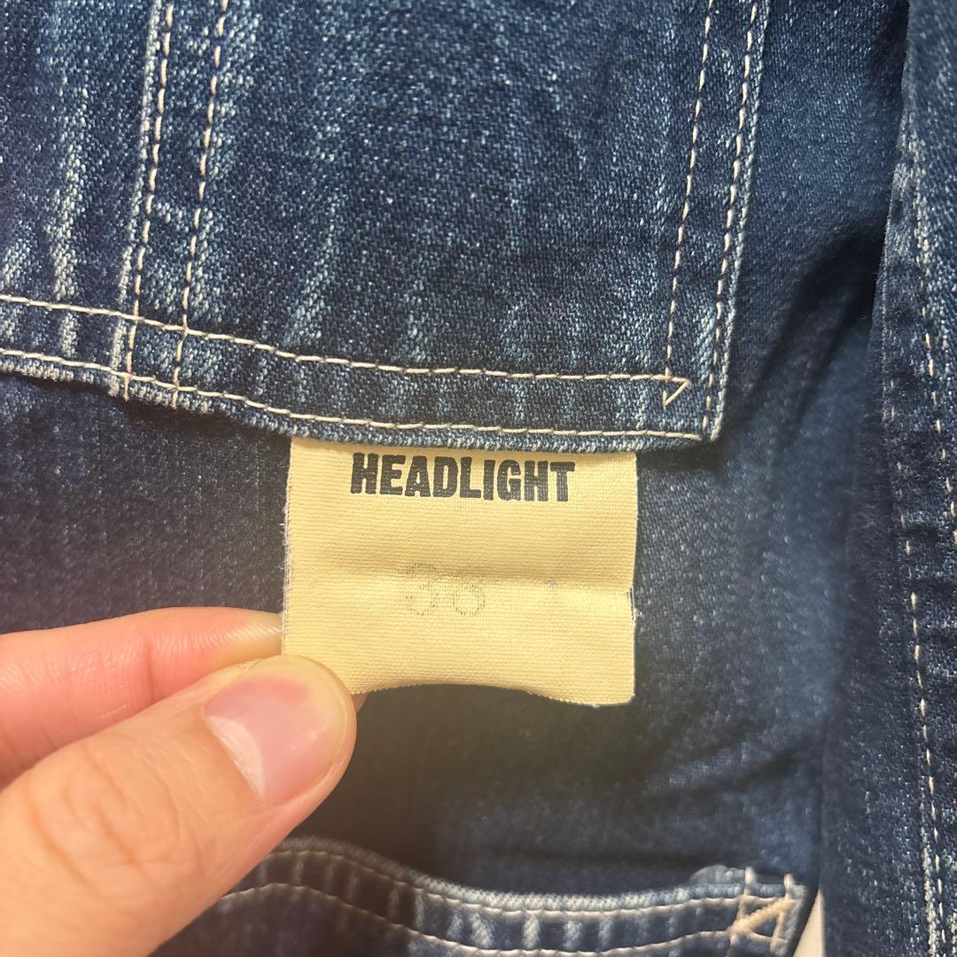 HEADLIGHT ヘッドライト 東洋 復刻 エンジニアジャケット デニム