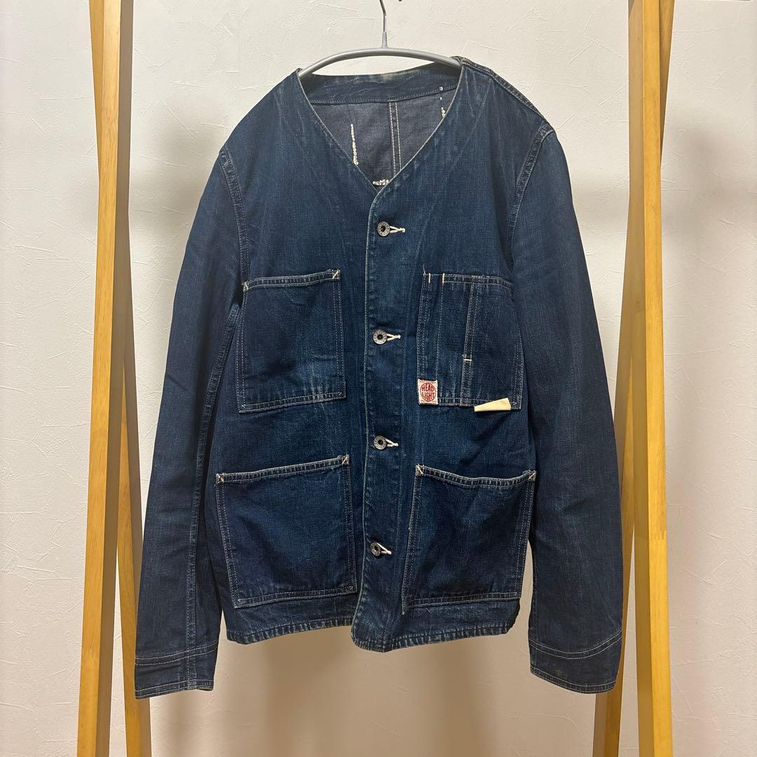 HEADLIGHT ヘッドライト 東洋 復刻 エンジニアジャケット デニム