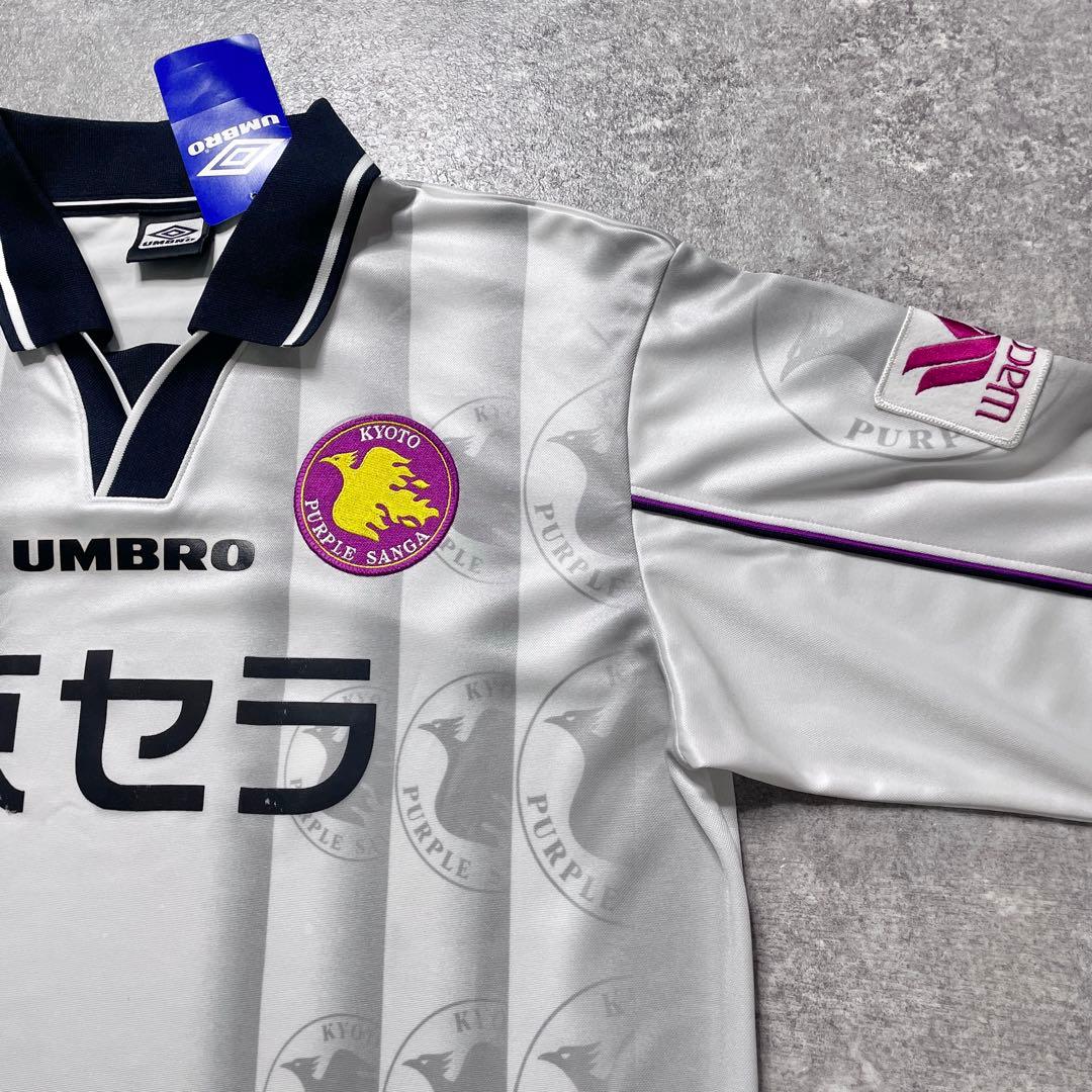 【BNWT正規99-00 UMBRO 京都サンガ away L/S shirt】