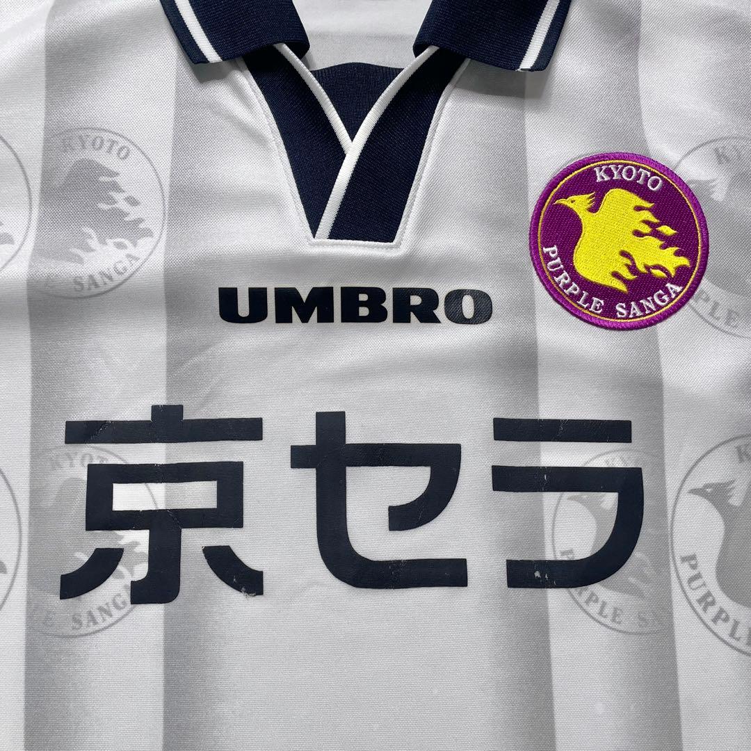 【BNWT正規99-00 UMBRO 京都サンガ away L/S shirt】