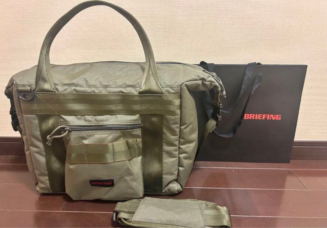 BRIEFING/ブリーフィング　クーラバッグ　セージグリーン