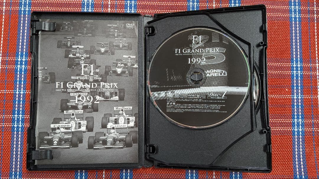 【廃盤・3枚組】F1 LEGENDS 1992年 総集編DVD マンセル ホンダ