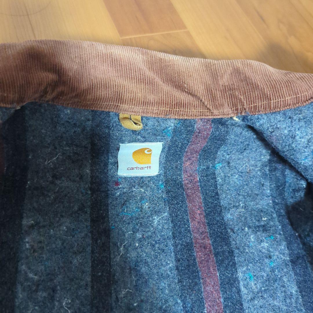 カーハート　ミシガンチョアコート　カバーオール　ヴィンテージ L 薄茶色