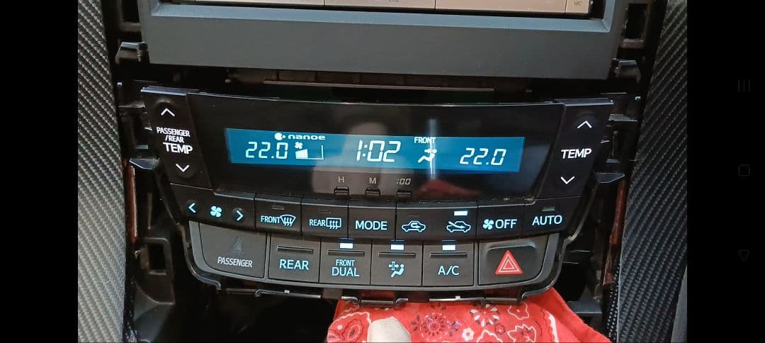 【LED打ち替え品】20ヴェルファイアアルファード後期ナノイーアイスブルー水色