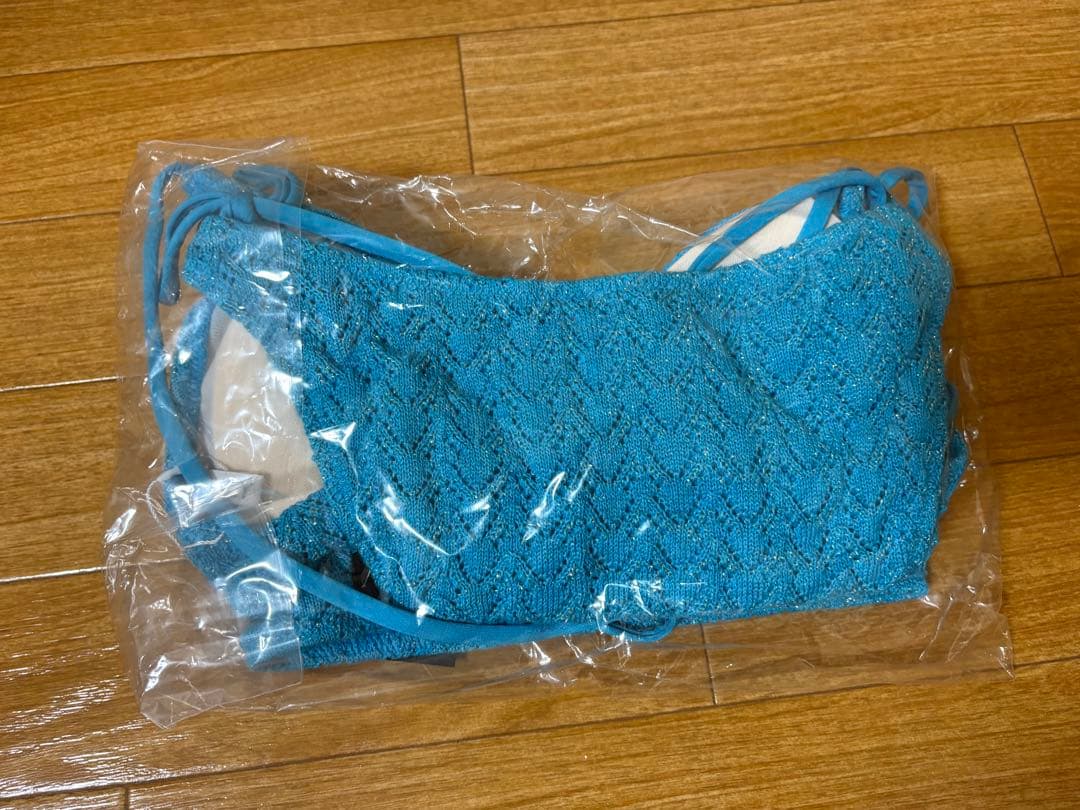 【週末限定価格】ALENCY ラメニットビキニ