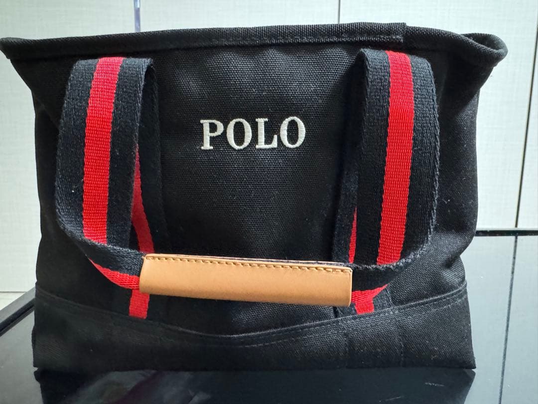 Polo Bear刺繍キャンバスバッグ