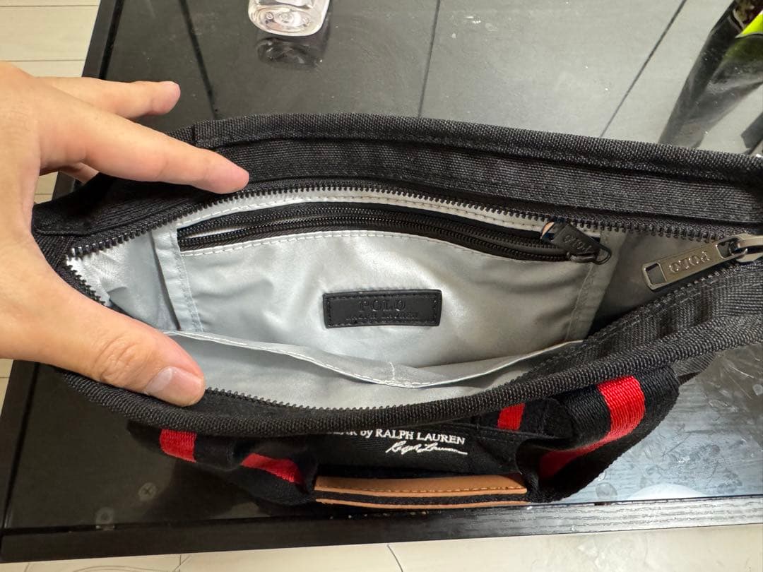 Polo Bear刺繍キャンバスバッグ