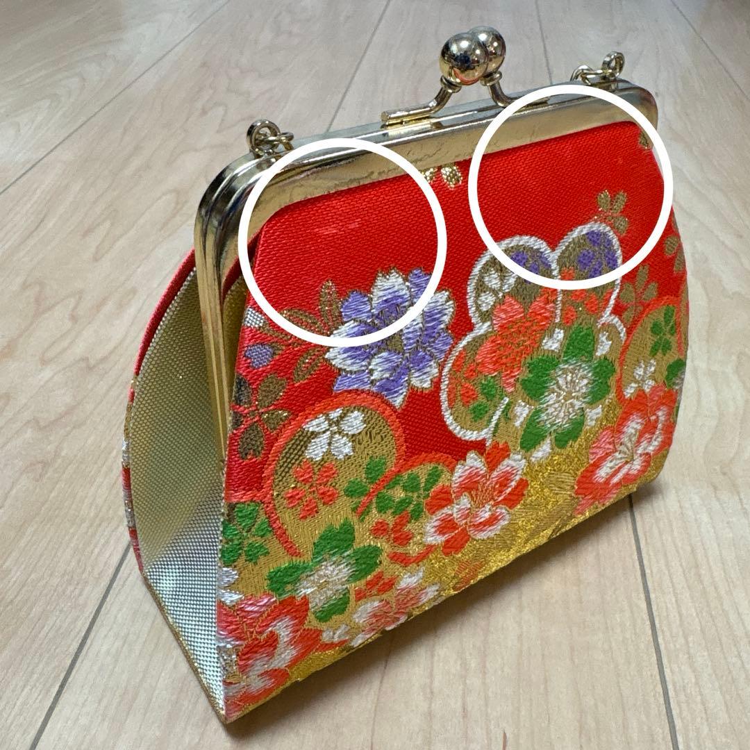 161 正絹　真紅×絞り　疋田　7歳 七五三着物フルセット　和装小物　袋帯