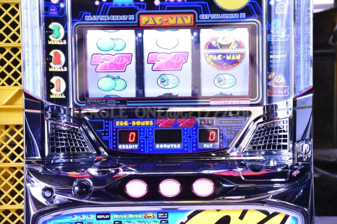 【入手困難】★SLOTパックマンDG★メーシー★パチスロ★人気ゲーム★ジャンク★