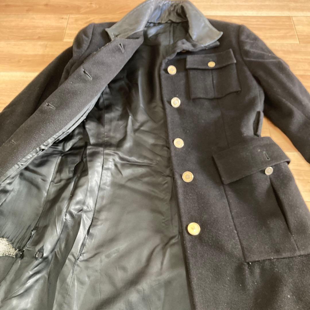 GUCCI ブラック ロングコート 38